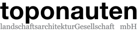 Logo toponauten landschaftsarchitektur Gesellschaft mbH